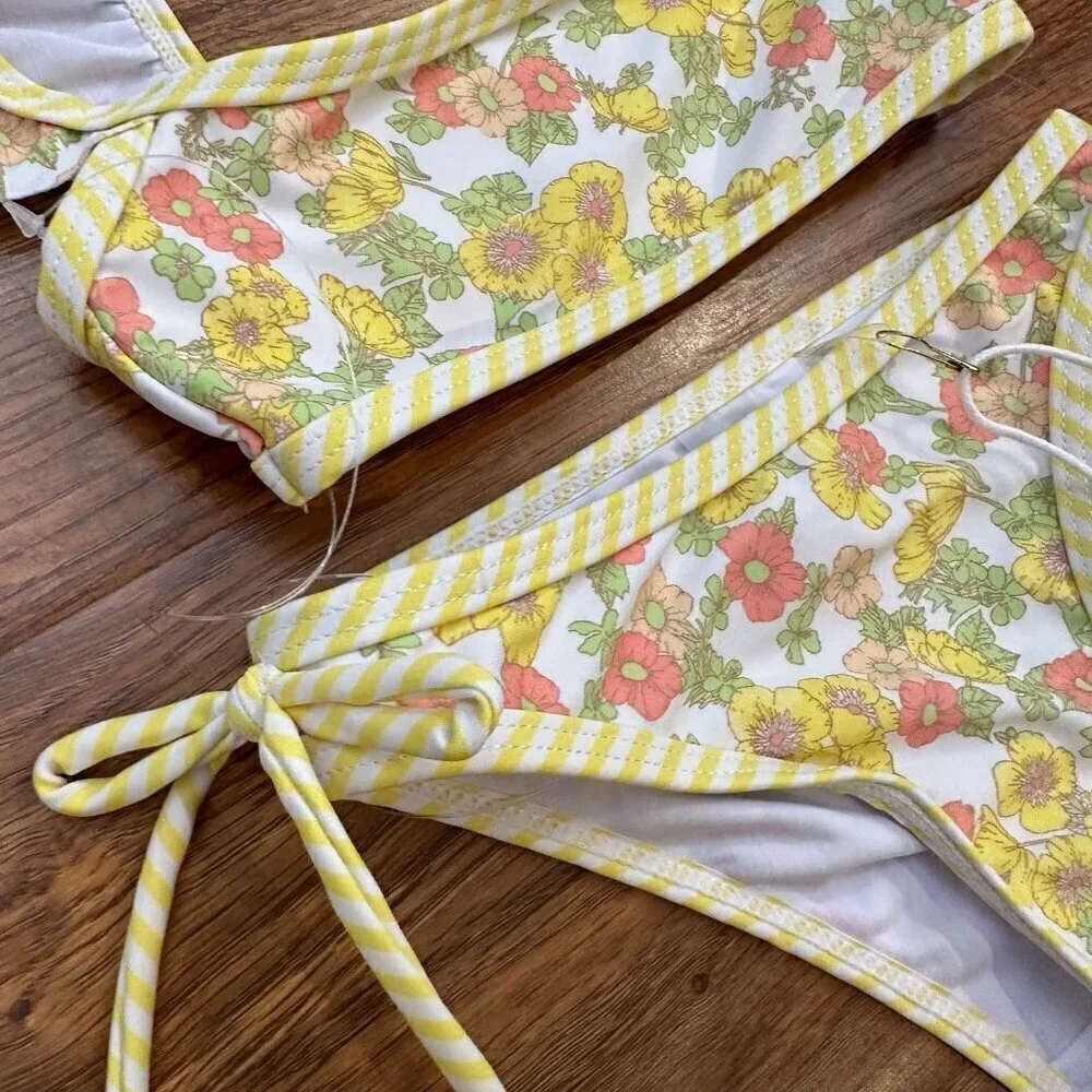 NWT Marlo Kids Capri Bikini swimsuit 1-2Y